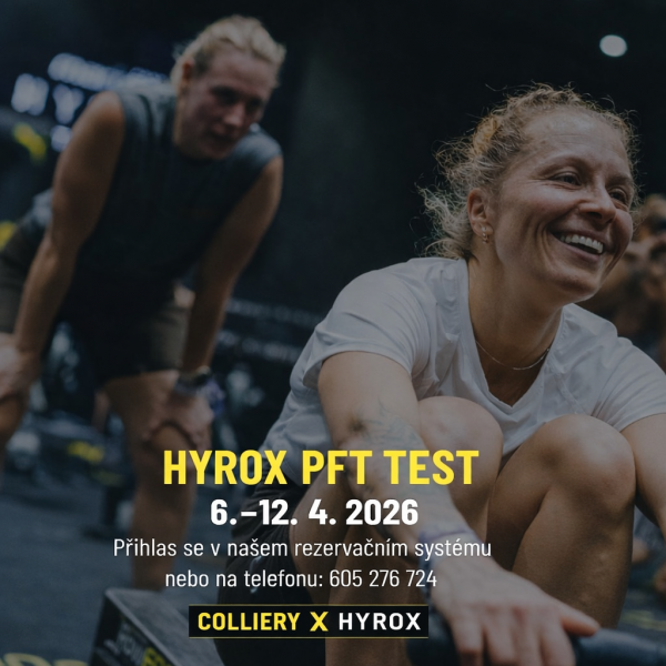 HYROX PFT TEST TÝDEN V COLLIERY