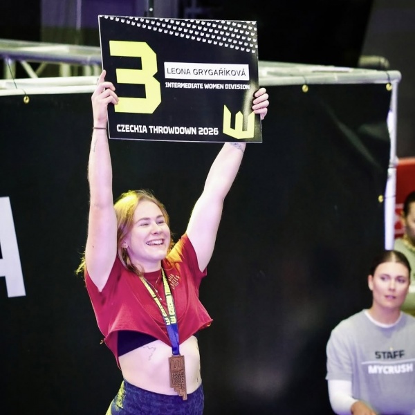Lea brala třetí místo na Czechia Throwdown