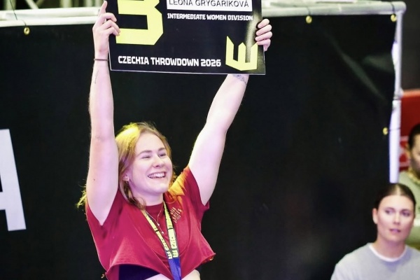 Lea brala třetí místo na Czechia Throwdown